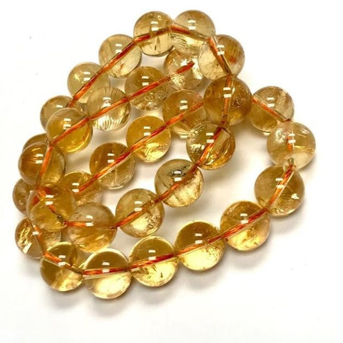 Citrine Meditation Healing Protection Spiritual bracelet (8mm)