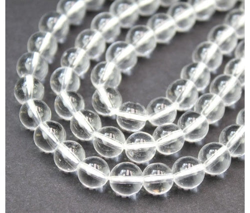 Clear Quartz Natural Healing Gemstone Adjustable bracelets (8mm)