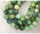 Turquoise (Yellow) crystal bracelet (8mm)